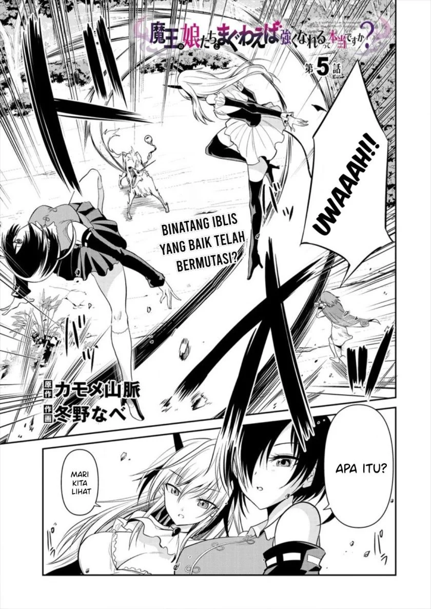 Maou no Musume-tachi yo Ma Guwa Eba Tsuyoku Narerutte Hontou Desu Ka? Chapter 5 - halaman 2