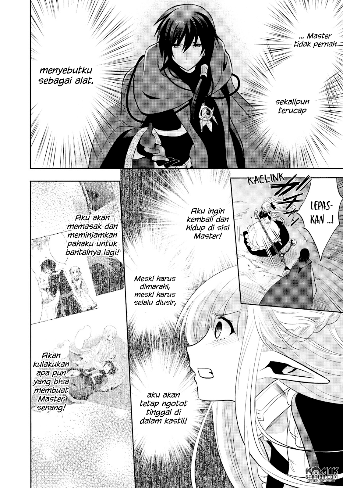 Maou no Ore ga Dorei Elf wo Yome ni Shitanda ga, Dou Medereba Ii? Chapter 11 - halaman 34