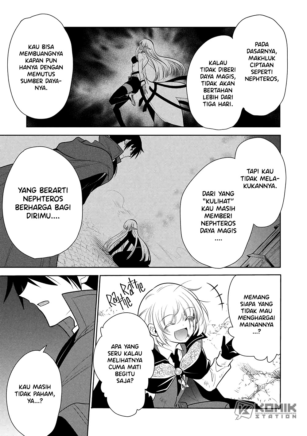 Maou no Ore ga Dorei Elf wo Yome ni Shitanda ga, Dou Medereba Ii? Chapter 71 - halaman 25