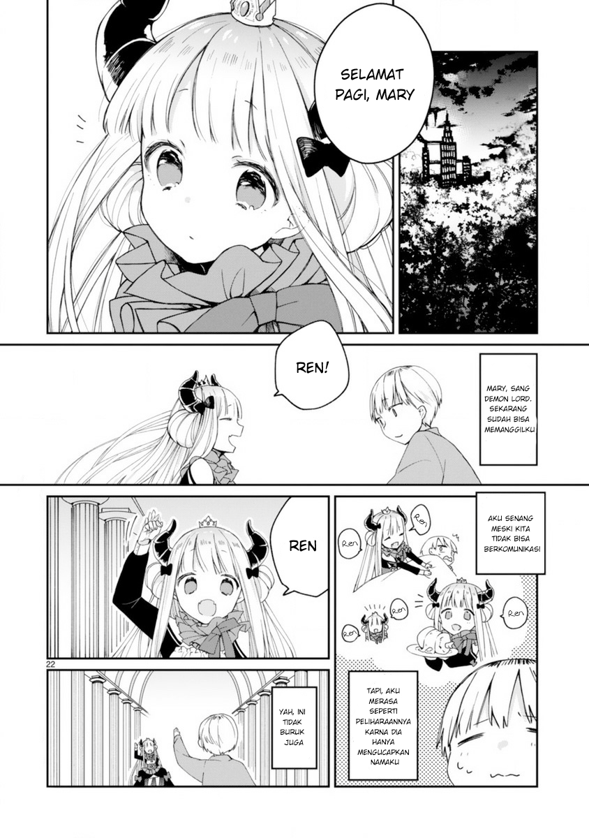 Maou-sama ni Shoukan sareta kedo Kotoba ga Tsuujinai. Chapter 1 - halaman 21