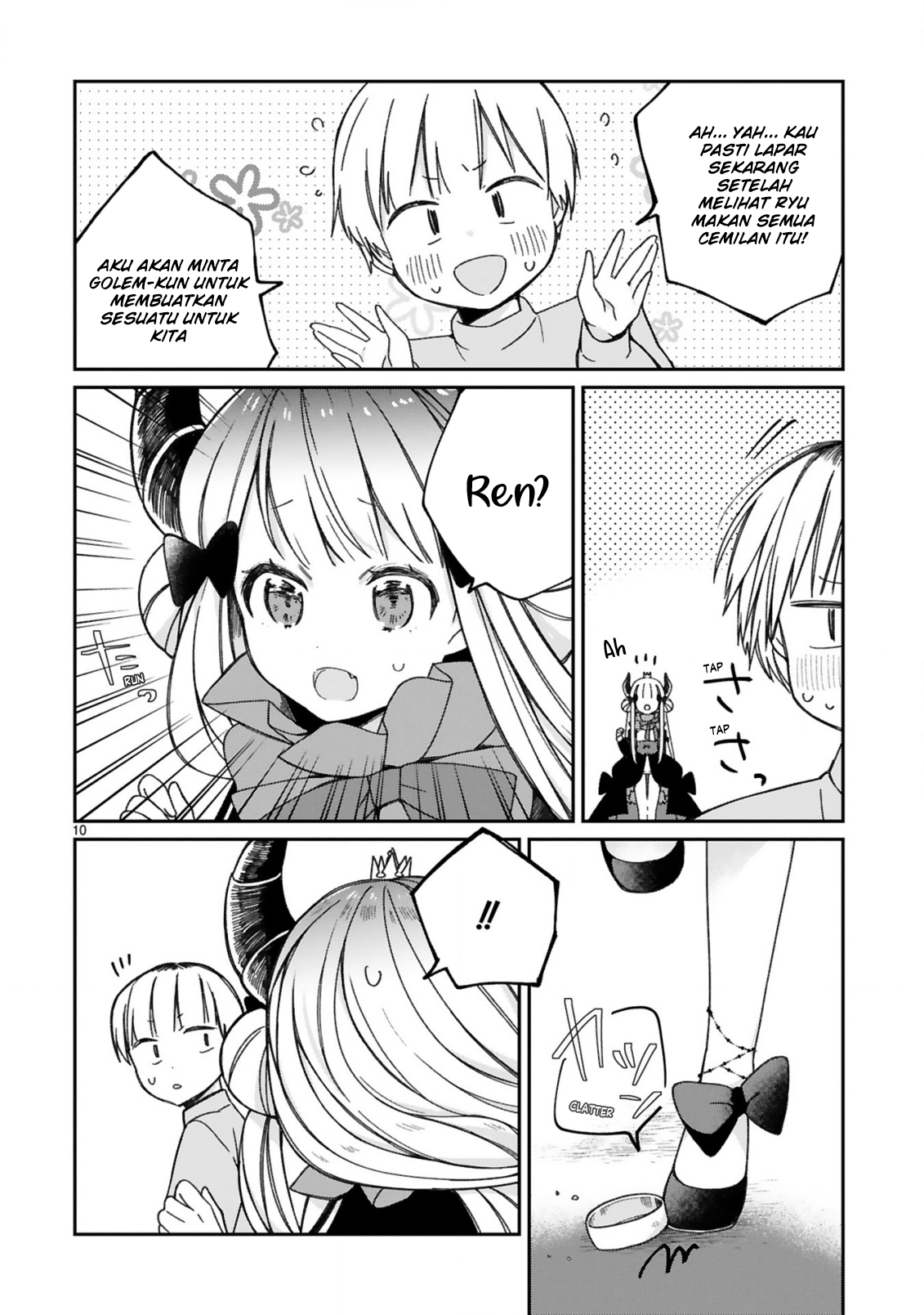 Maou-sama ni Shoukan sareta kedo Kotoba ga Tsuujinai. Chapter 14 - halaman 12
