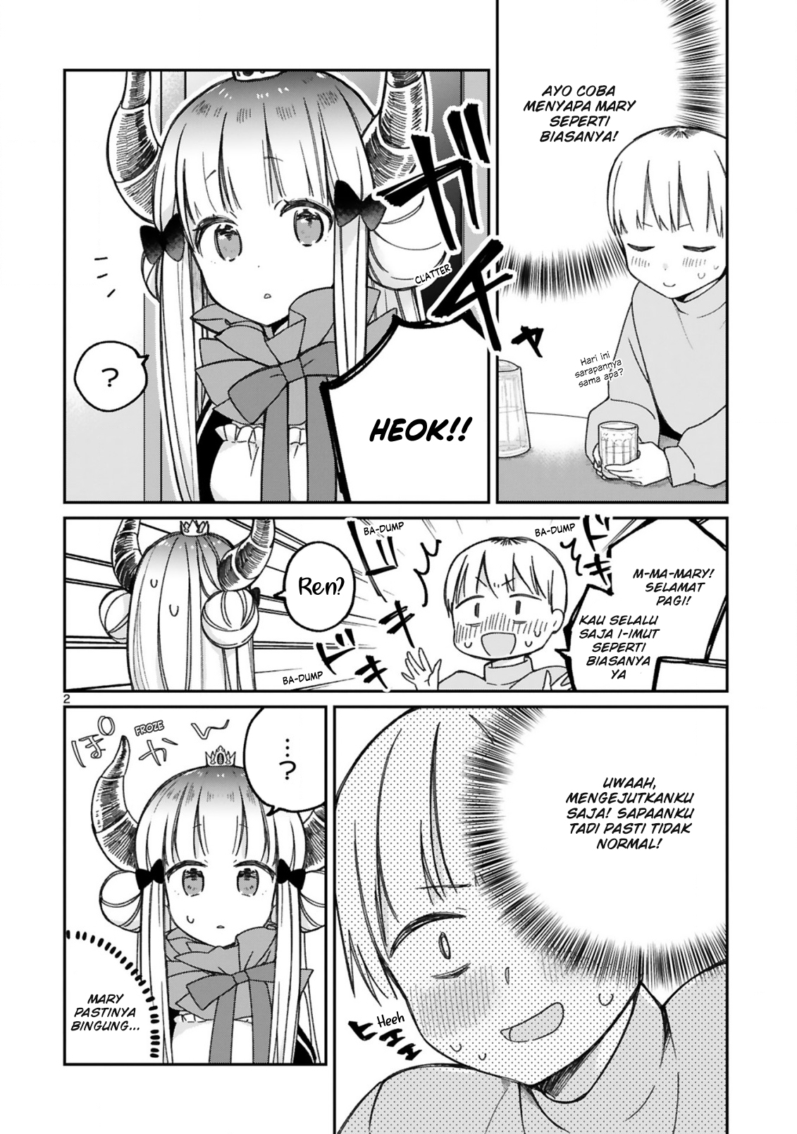 Maou-sama ni Shoukan sareta kedo Kotoba ga Tsuujinai. Chapter 14 - halaman 4