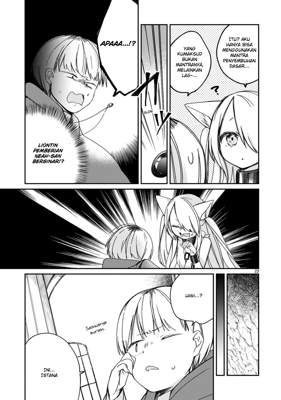 Maou-sama ni Shoukan sareta kedo Kotoba ga Tsuujinai. Chapter 16.5 - halaman 13