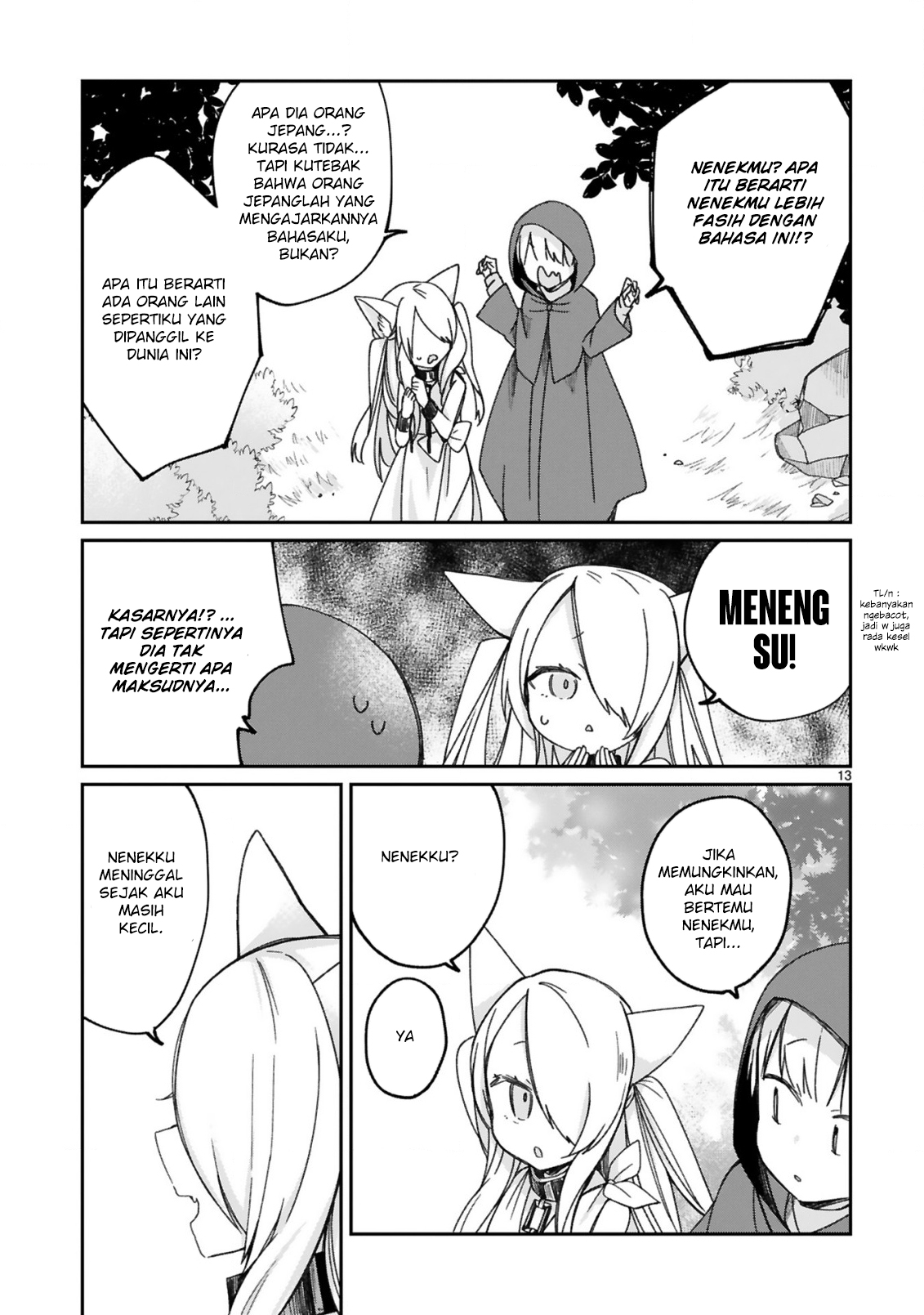 Maou-sama ni Shoukan sareta kedo Kotoba ga Tsuujinai. Chapter 16.5 - halaman 3