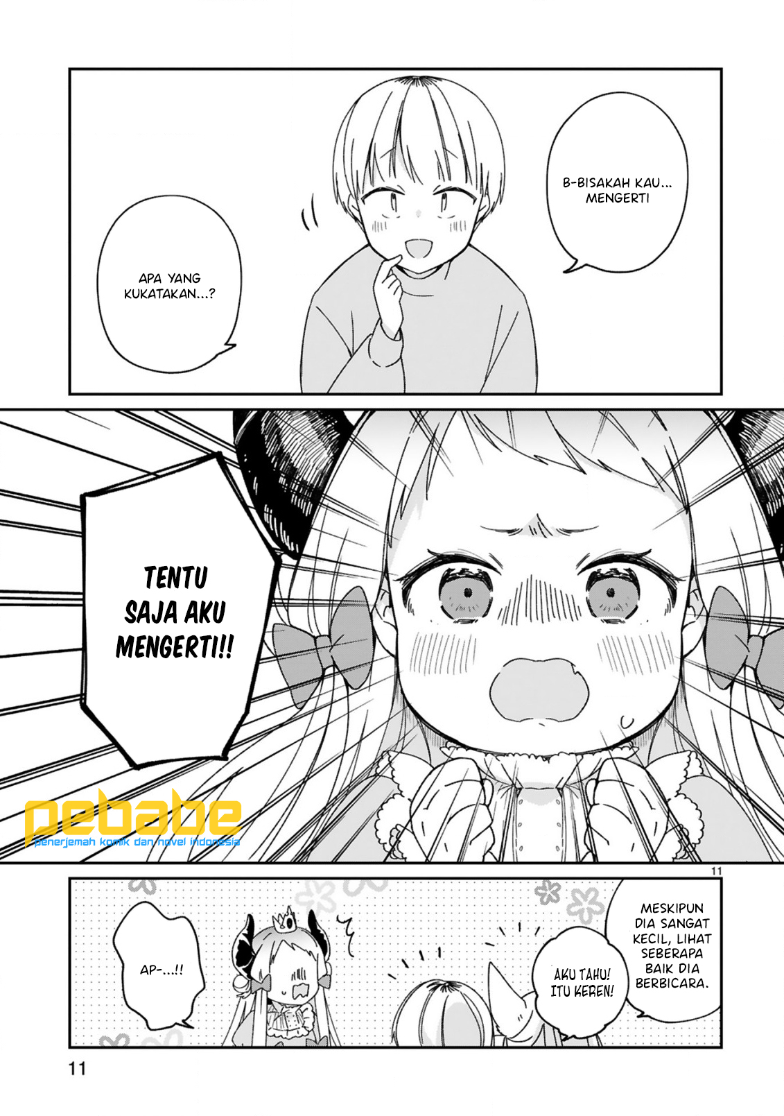 Maou-sama ni Shoukan sareta kedo Kotoba ga Tsuujinai. Chapter 24 - halaman 14