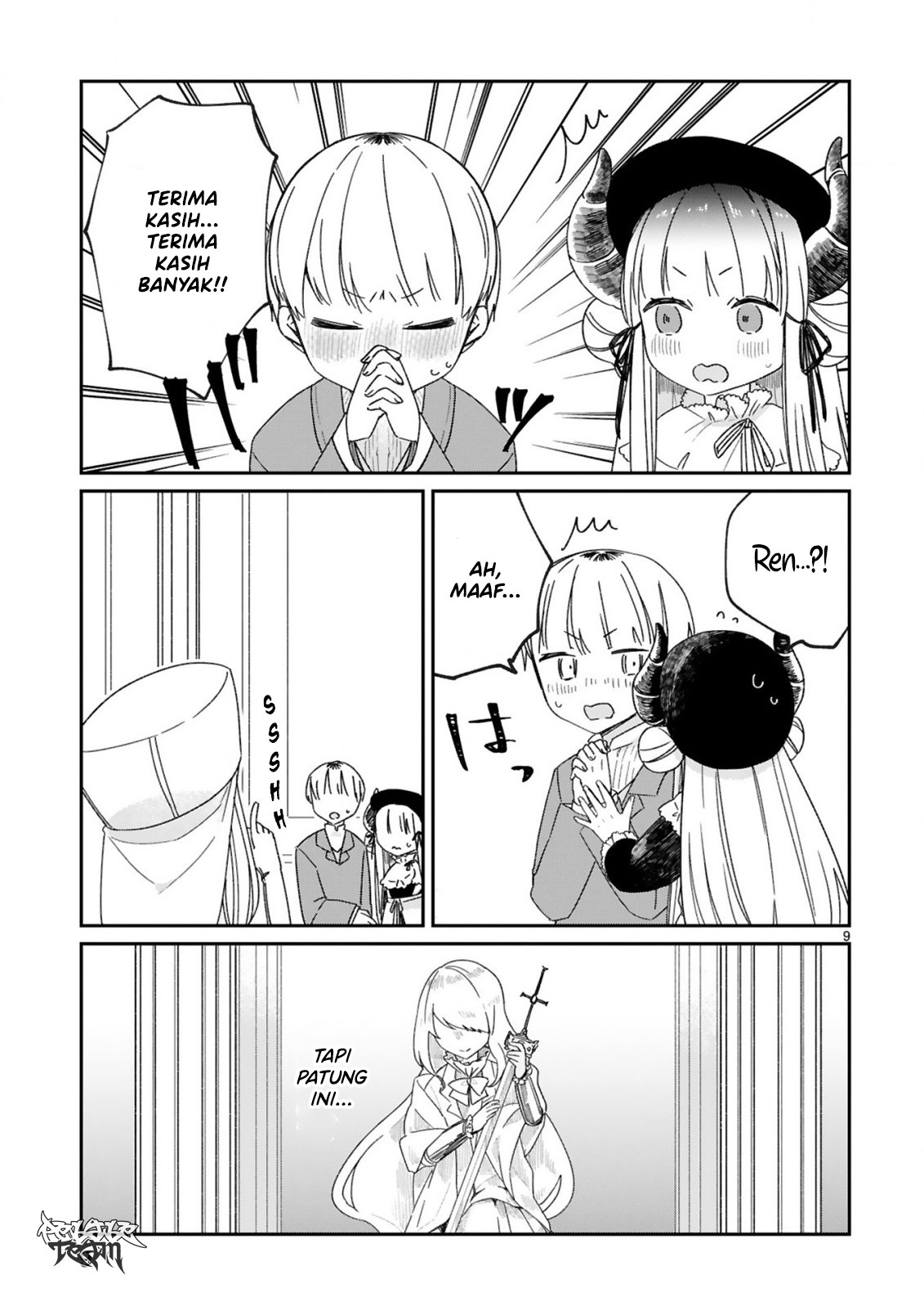 Maou-sama ni Shoukan sareta kedo Kotoba ga Tsuujinai. Chapter 27 - halaman 11