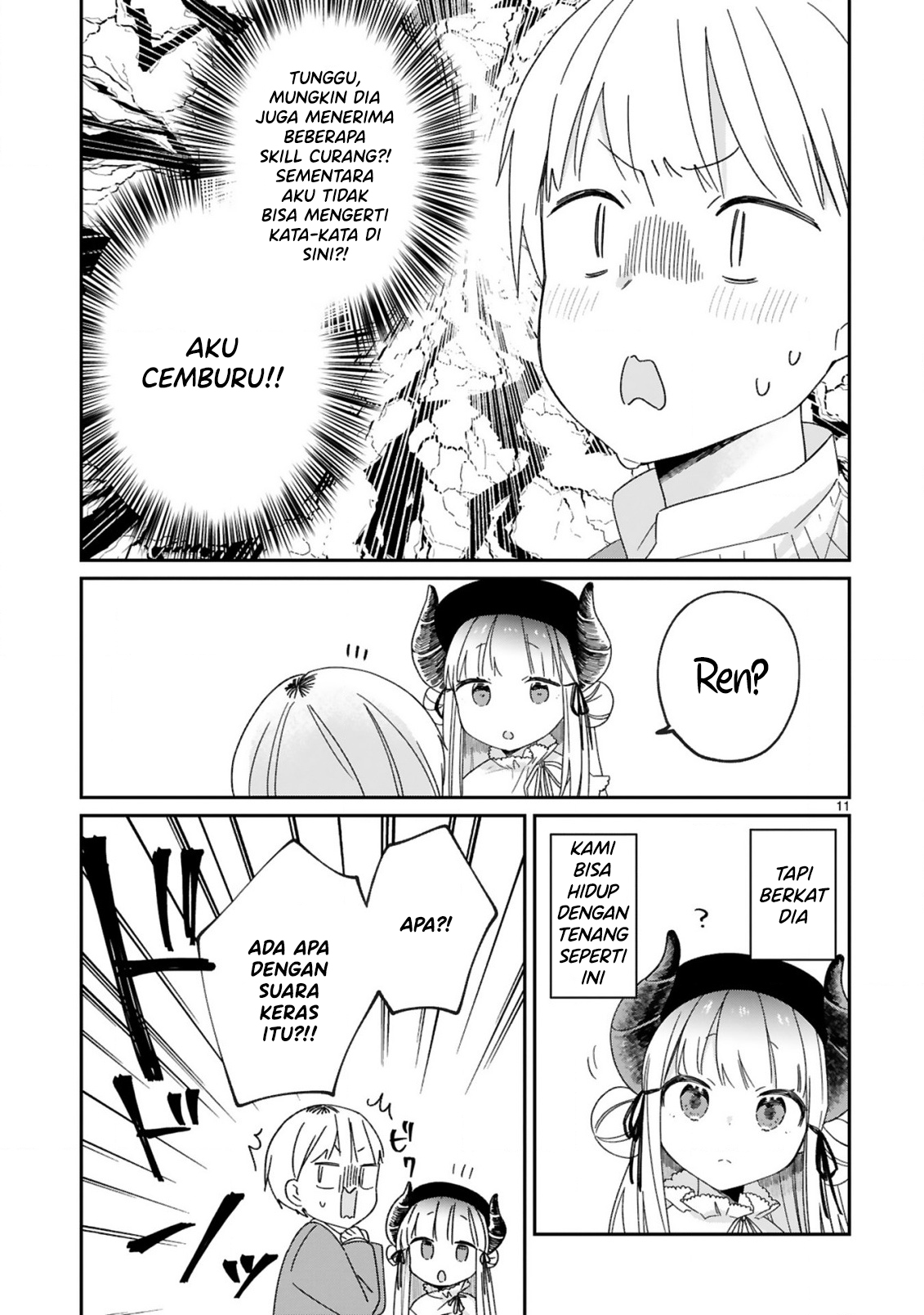 Maou-sama ni Shoukan sareta kedo Kotoba ga Tsuujinai. Chapter 27 - halaman 13