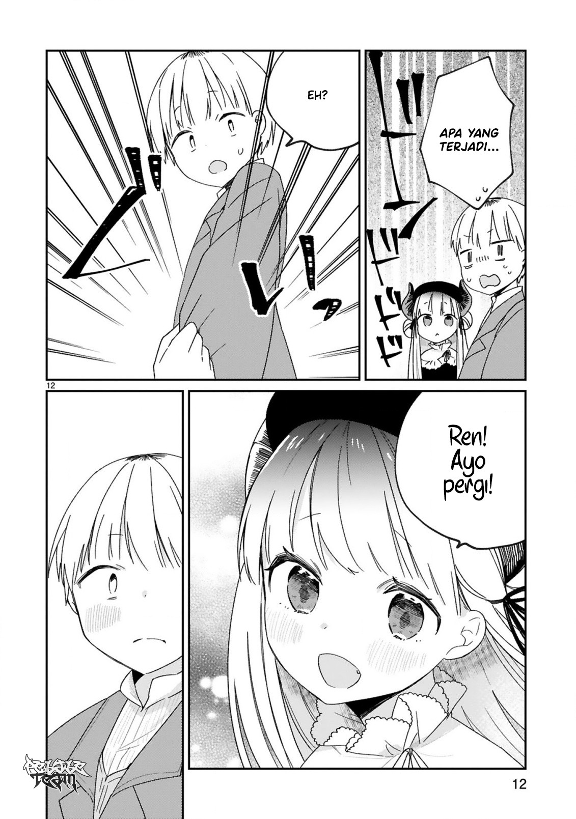 Maou-sama ni Shoukan sareta kedo Kotoba ga Tsuujinai. Chapter 27 - halaman 14