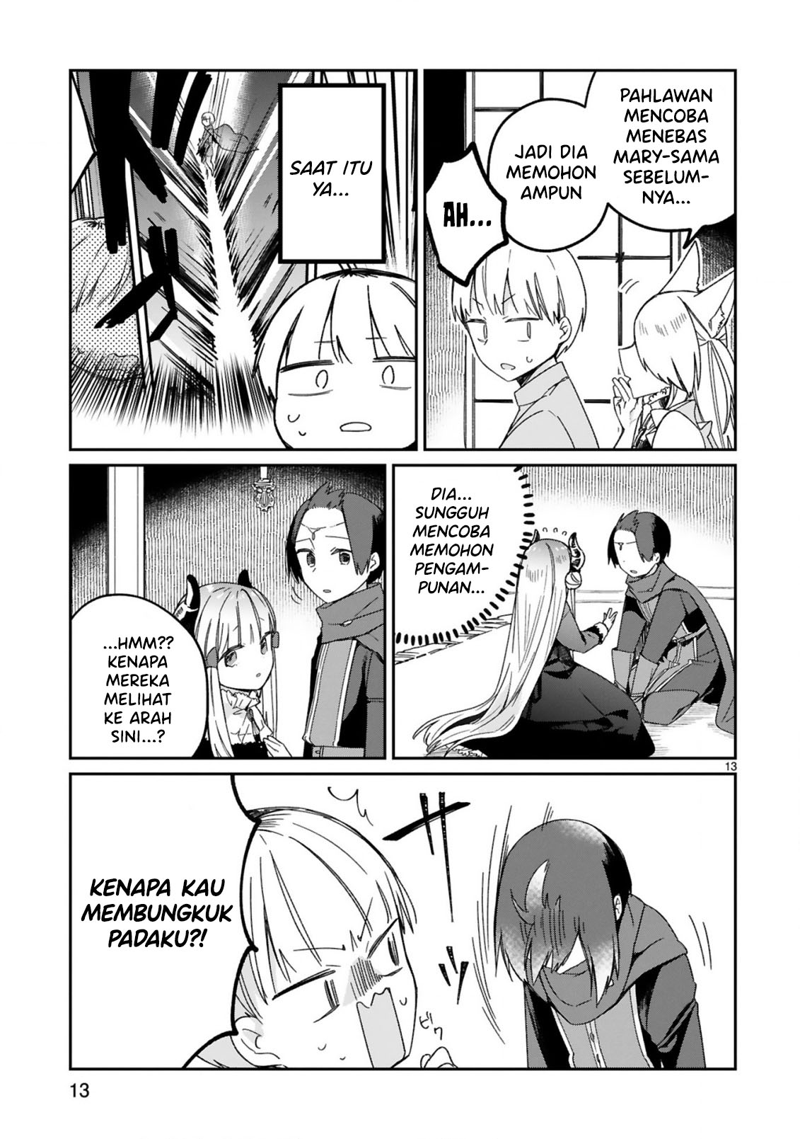 Maou-sama ni Shoukan sareta kedo Kotoba ga Tsuujinai. Chapter 30.5 - halaman 16