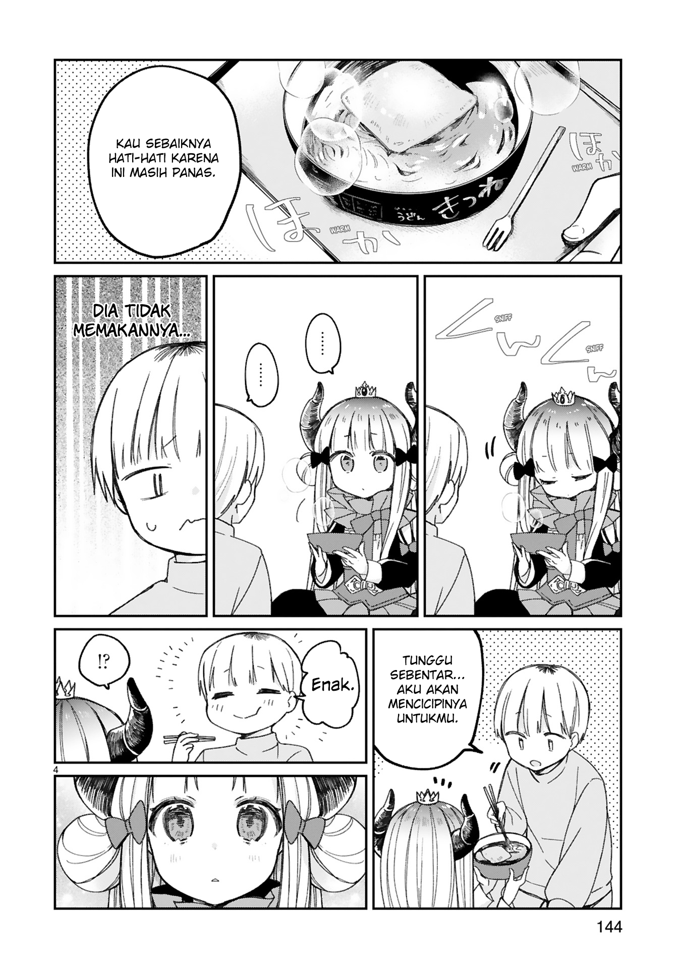 Maou-sama ni Shoukan sareta kedo Kotoba ga Tsuujinai. Chapter 8.5 - halaman 4
