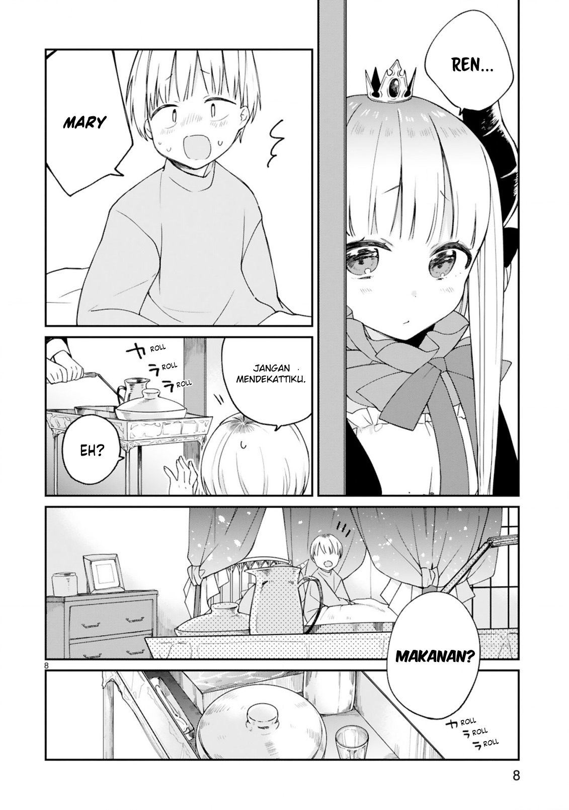 Maou-sama ni Shoukan sareta kedo Kotoba ga Tsuujinai. Chapter 8 - halaman 10