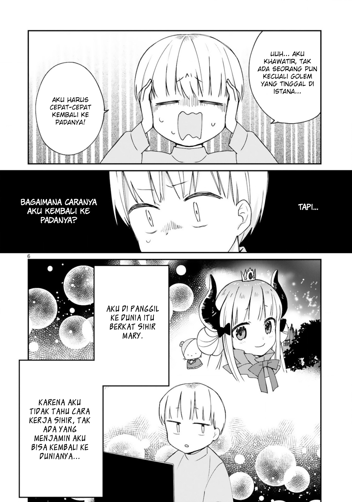 Maou-sama ni Shoukan sareta kedo Kotoba ga Tsuujinai. Chapter 9 - halaman 8