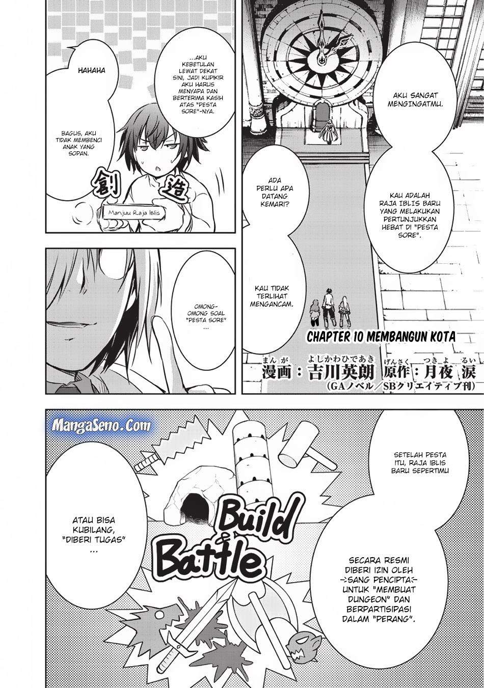 Maou-sama no Machizukuri! ~Saikyou no Danjon wa Kindai Toshi~ Chapter 10 - halaman 2