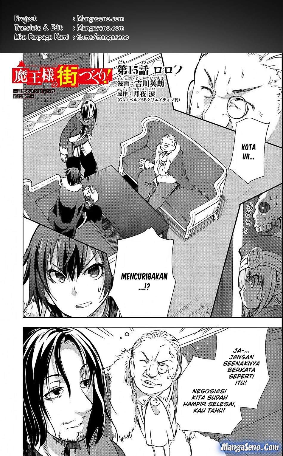 Maou-sama no Machizukuri! ~Saikyou no Danjon wa Kindai Toshi~ Chapter 15 - halaman 1