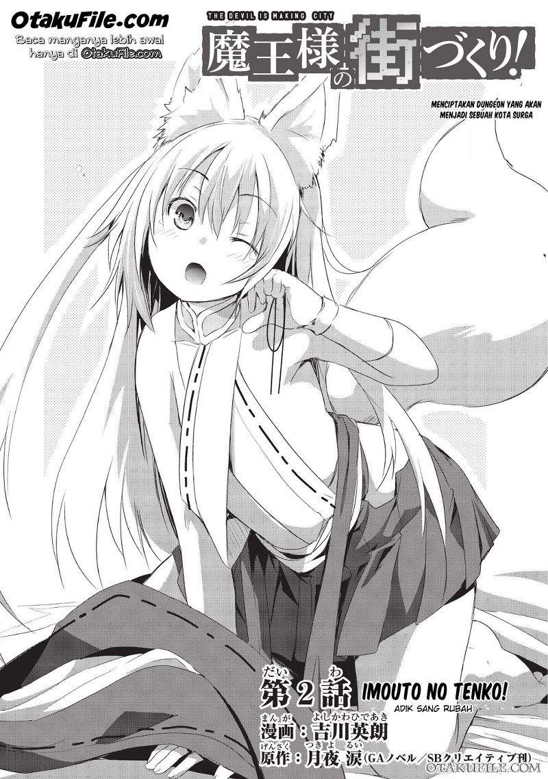 Maou-sama no Machizukuri! ~Saikyou no Danjon wa Kindai Toshi~ Chapter 2 - halaman 3