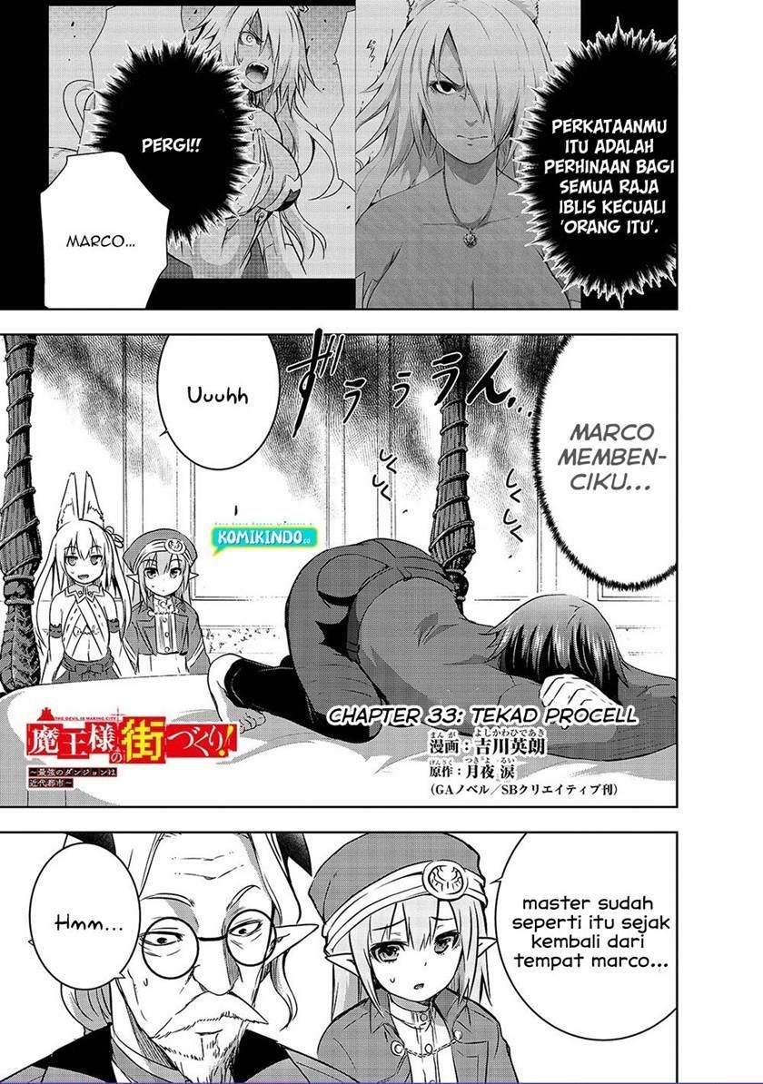 Maou-sama no Machizukuri! ~Saikyou no Danjon wa Kindai Toshi~ Chapter 33 - halaman 2