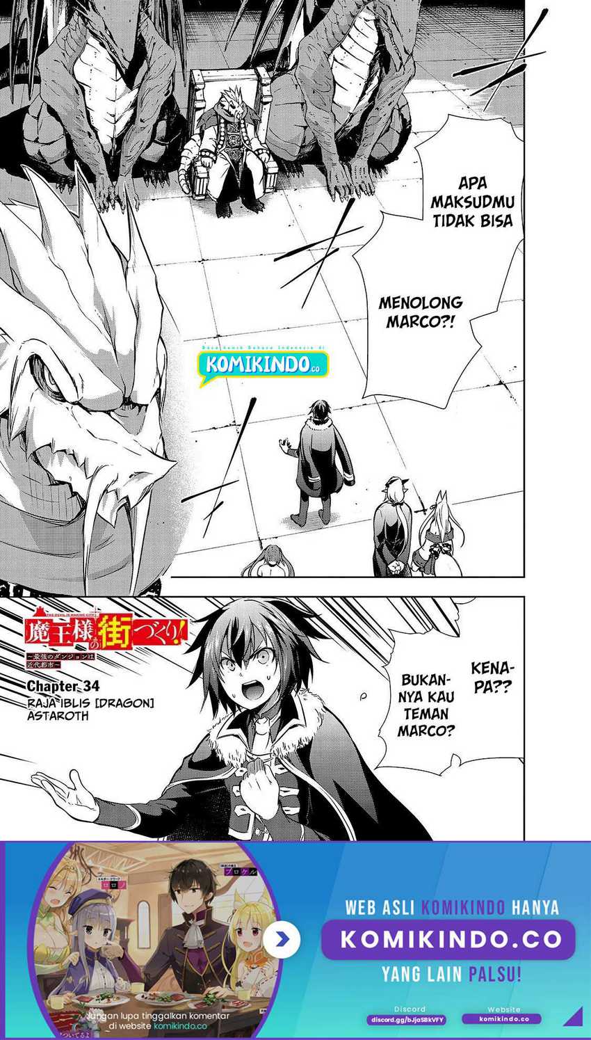 Maou-sama no Machizukuri! ~Saikyou no Danjon wa Kindai Toshi~ Chapter 34 - halaman 3