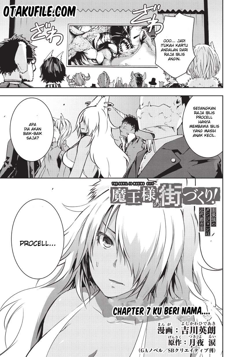 Maou-sama no Machizukuri! ~Saikyou no Danjon wa Kindai Toshi~ Chapter 7 - halaman 1