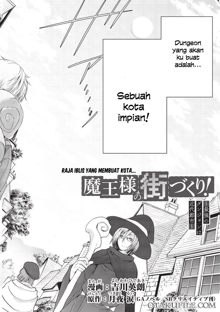 Maou-sama no Machizukuri! Saikyou no Dungeon wa Kindai Toshi Chapter 1 - halaman 3