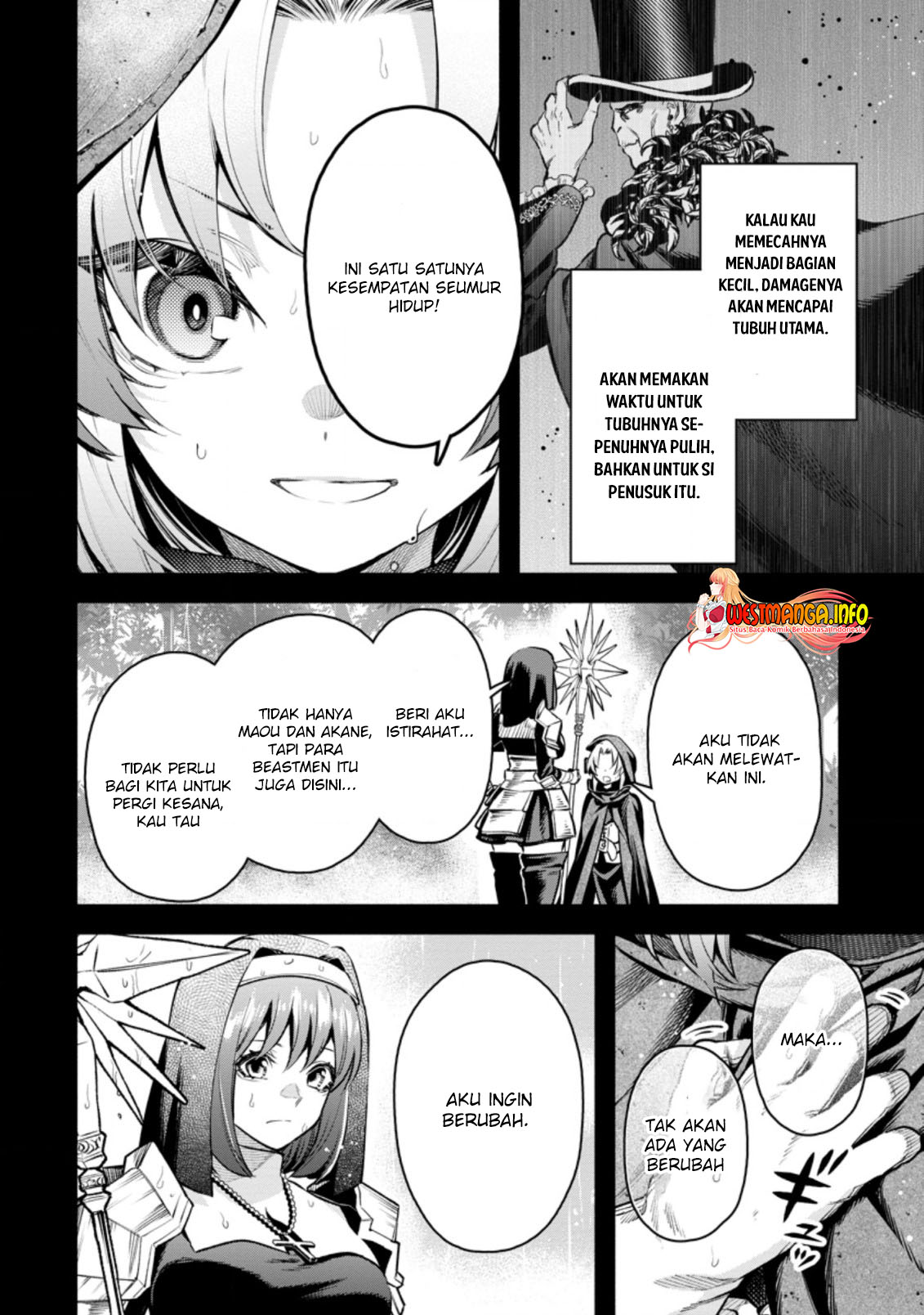 Maou-sama, Retry! R Chapter 27.2 - halaman 6