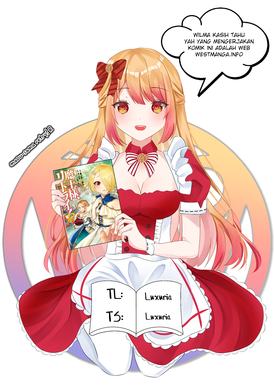 Maou-sama, Retry! R Chapter 32.1 - halaman 3