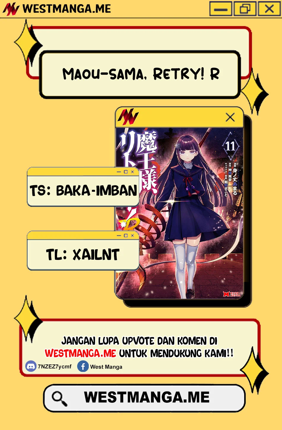 Maou-sama, Retry! R Chapter 53 - halaman 3