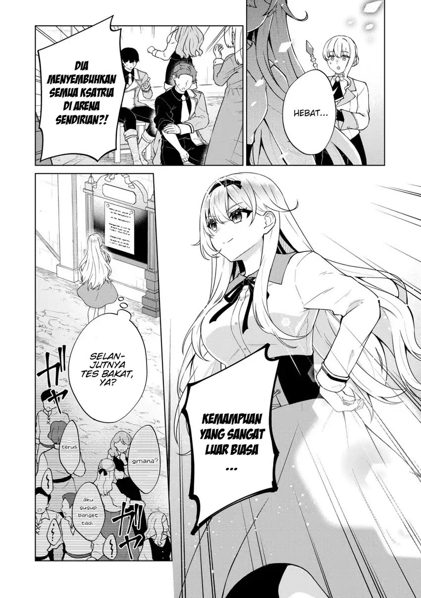 Maou-sama wa Kaifuku Majutsu o Kiwametai: Sono Seijo, Sekai Saikyou ni Tsuki Chapter 3 - halaman 9