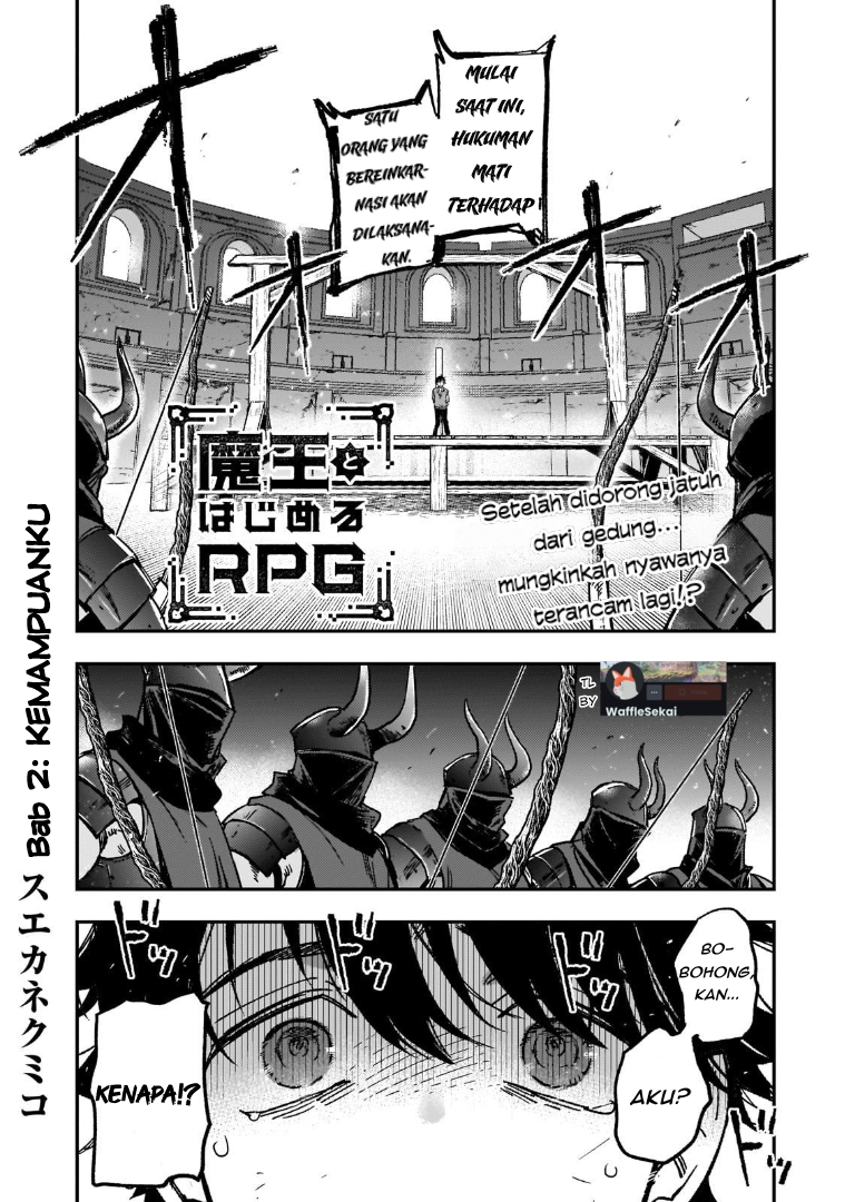 Maou to Hajimeru RPG Chapter 2 - halaman 1
