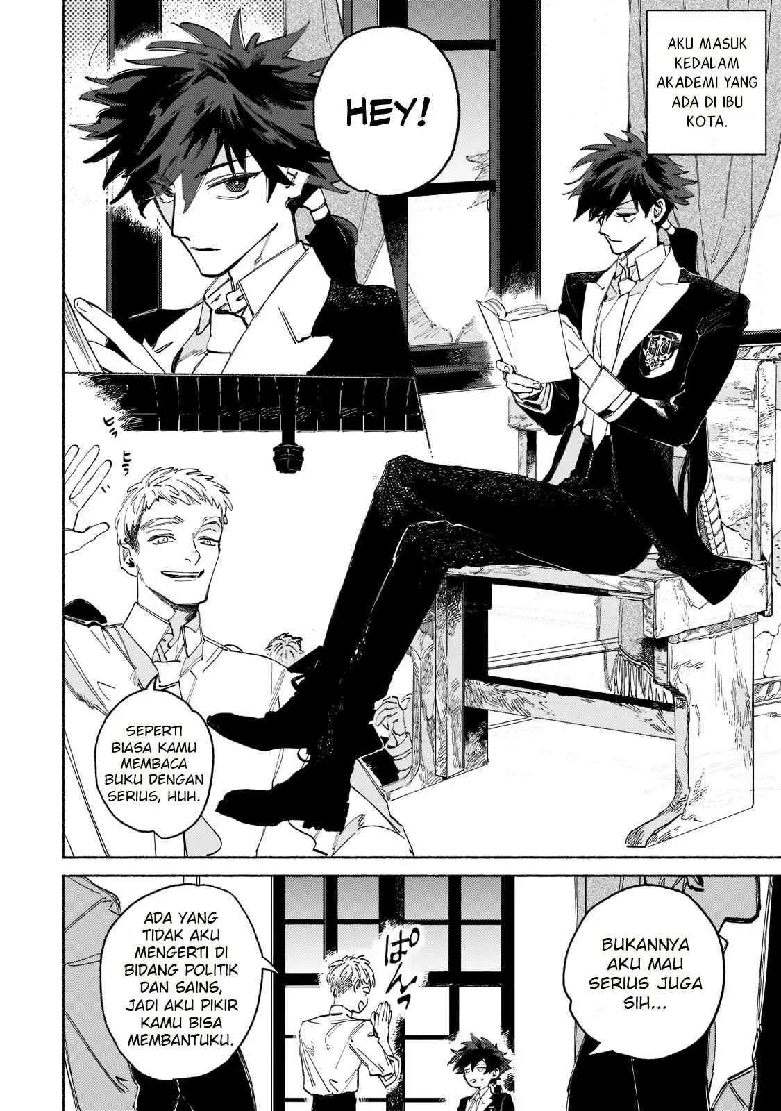Maou to Yuusha no Tatakai no Ura de Chapter 1 - halaman 17