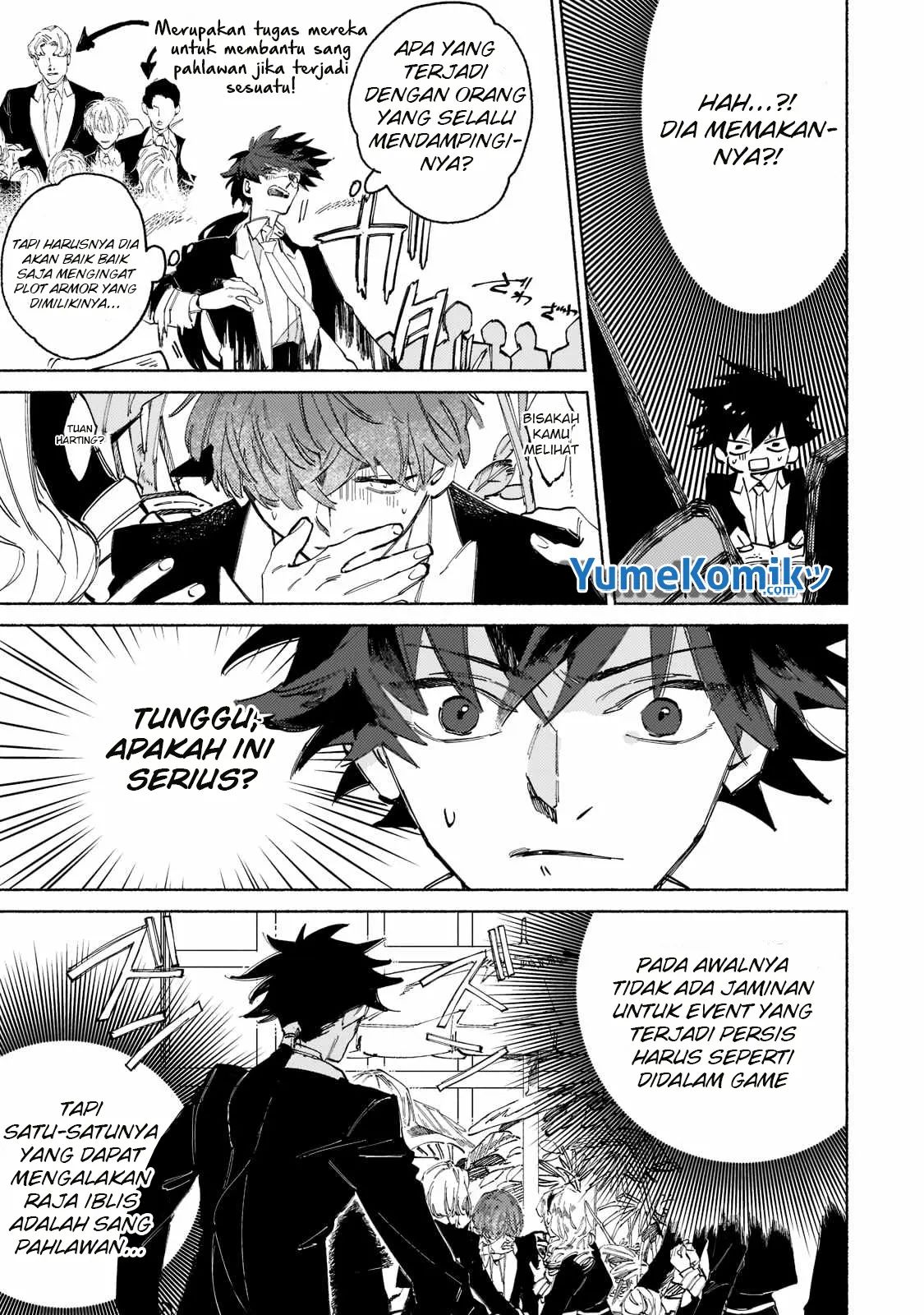 Maou to Yuusha no Tatakai no Ura de Chapter 1 - halaman 24