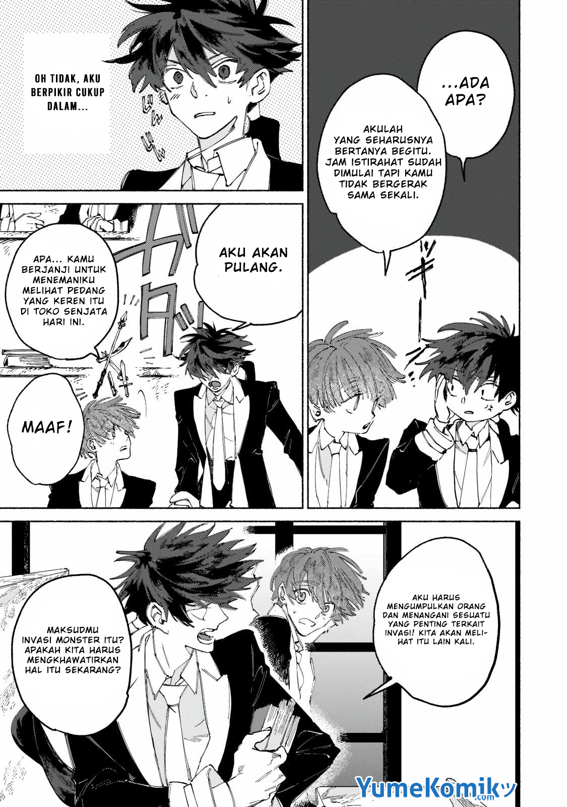 Maou to Yuusha no Tatakai no Ura de Chapter 2 - halaman 10
