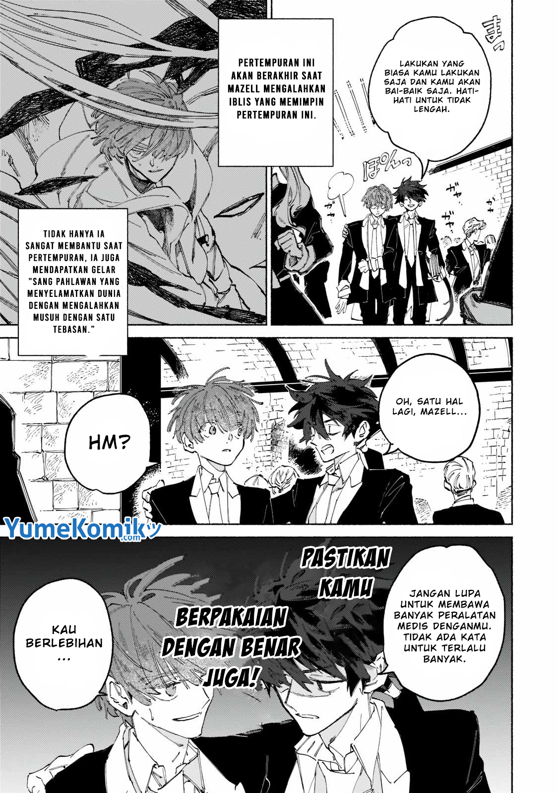 Maou to Yuusha no Tatakai no Ura de Chapter 2 - halaman 12