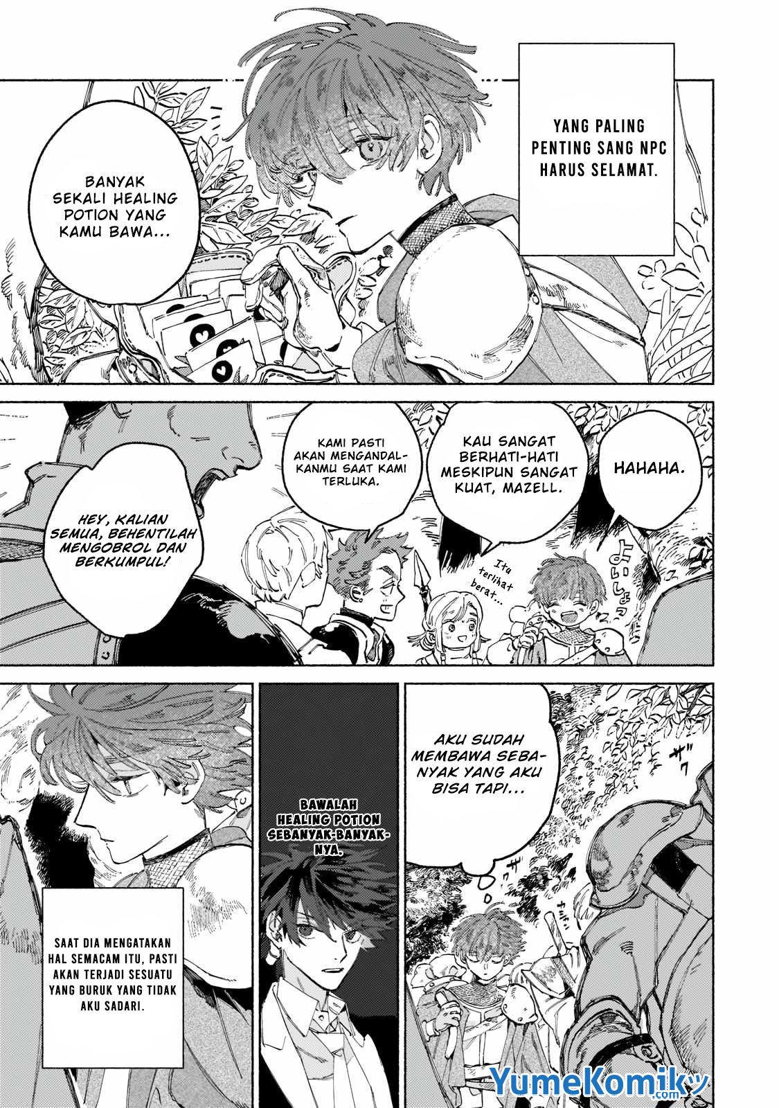 Maou to Yuusha no Tatakai no Ura de Chapter 2 - halaman 37