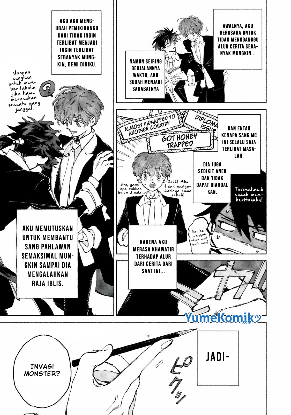 Maou to Yuusha no Tatakai no Ura de Chapter 2 - halaman 4