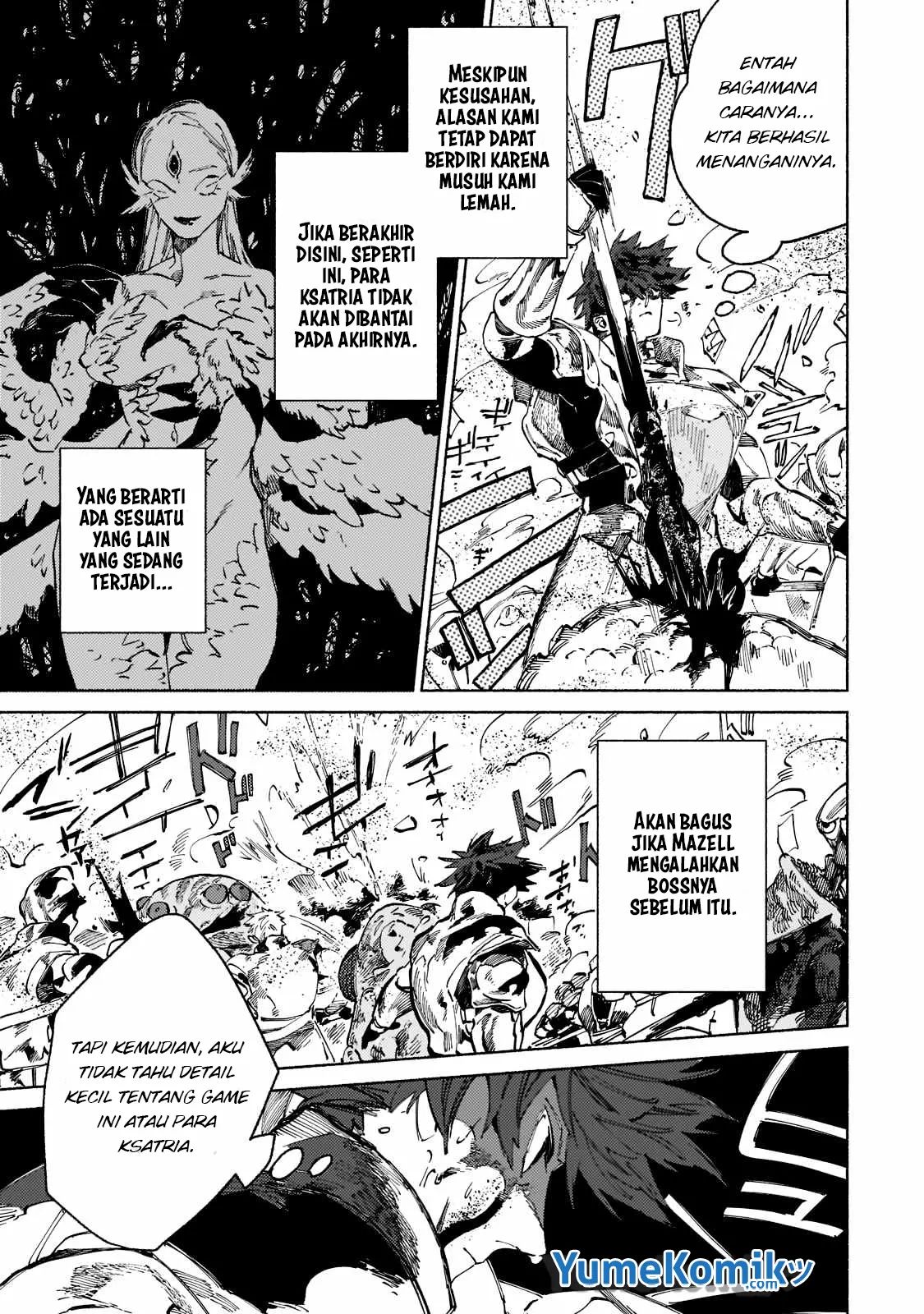 Maou to Yuusha no Tatakai no Ura de Chapter 3 - halaman 35