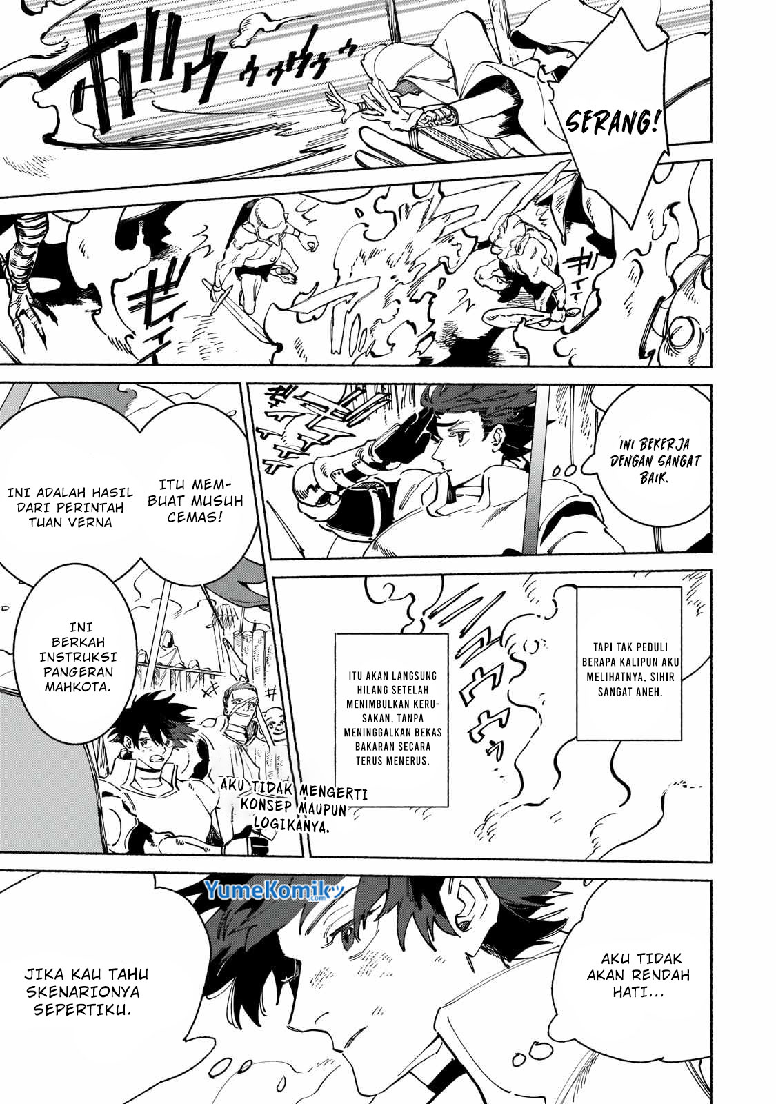 Maou to Yuusha no Tatakai no Ura de Chapter 5 - halaman 19