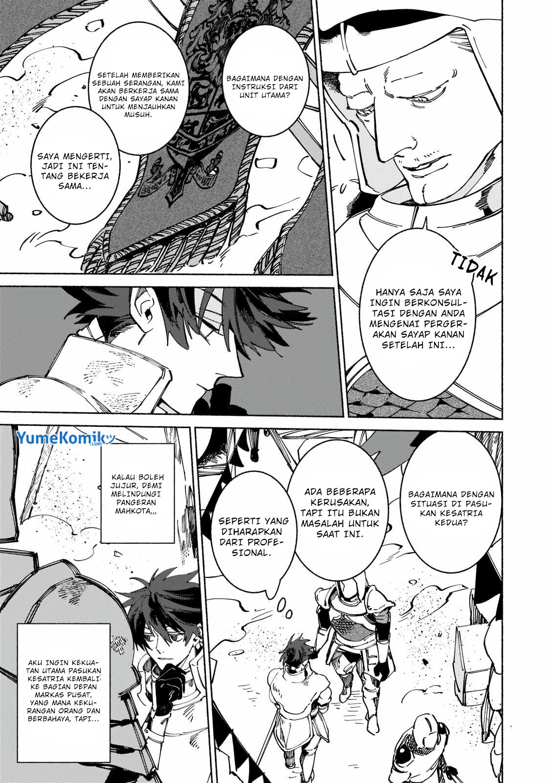 Maou to Yuusha no Tatakai no Ura de Chapter 5 - halaman 21