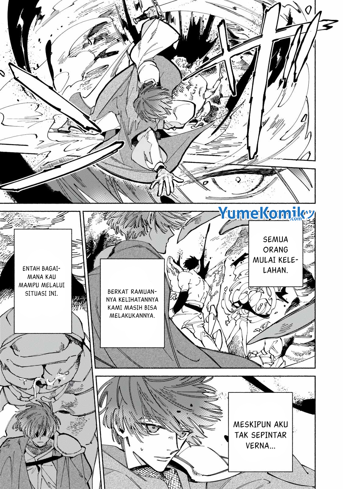 Maou to Yuusha no Tatakai no Ura de Chapter 5 - halaman 33