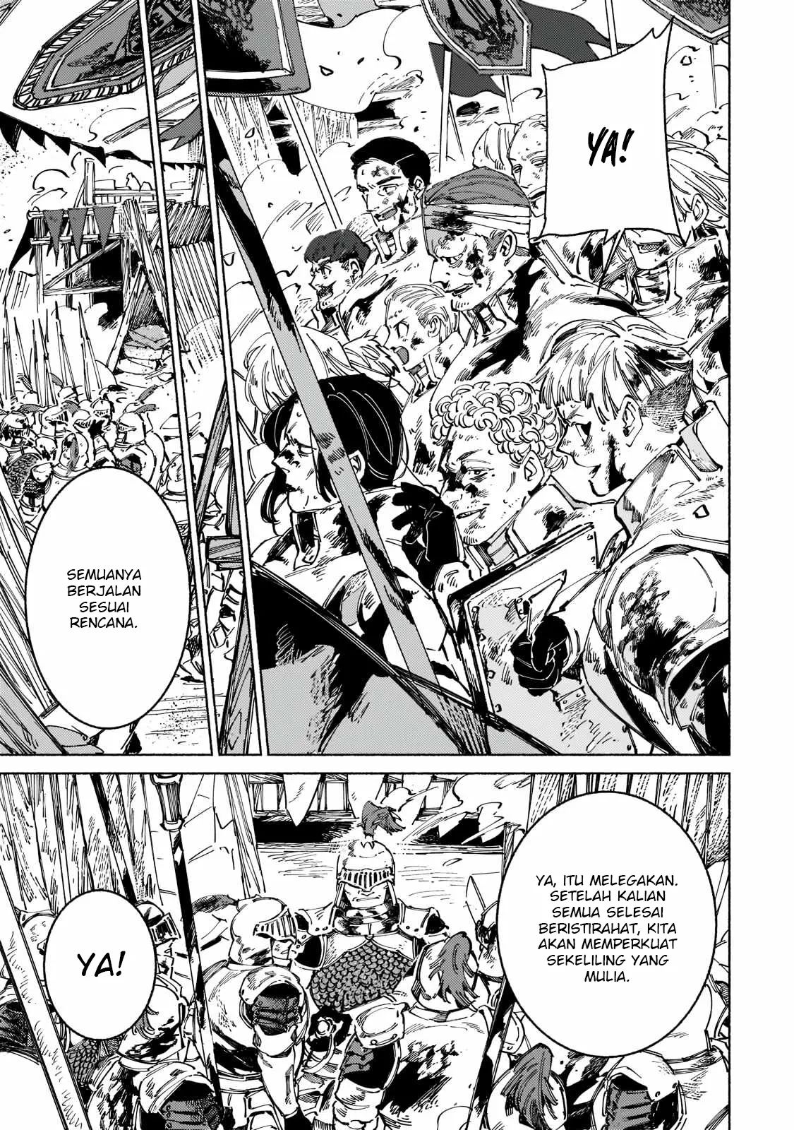 Maou to Yuusha no Tatakai no Ura de Chapter 6 - halaman 22
