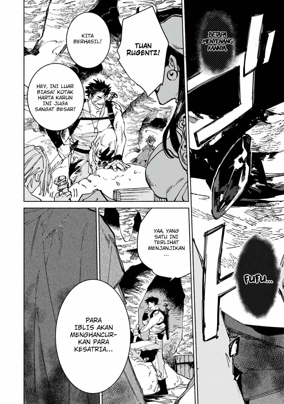 Maou to Yuusha no Tatakai no Ura de Chapter 7 - halaman 21