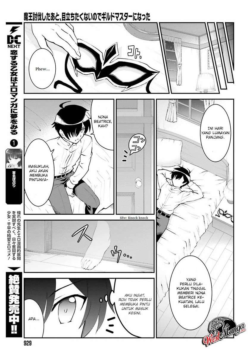 Maou Toubatsu shita Ato, Medachitakunai node Guild Master ni Natta Chapter 10 - halaman 20