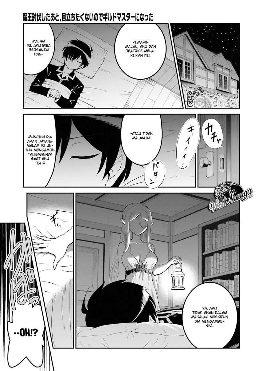 Maou Toubatsu shita Ato, Medachitakunai node Guild Master ni Natta Chapter 11 - halaman 13