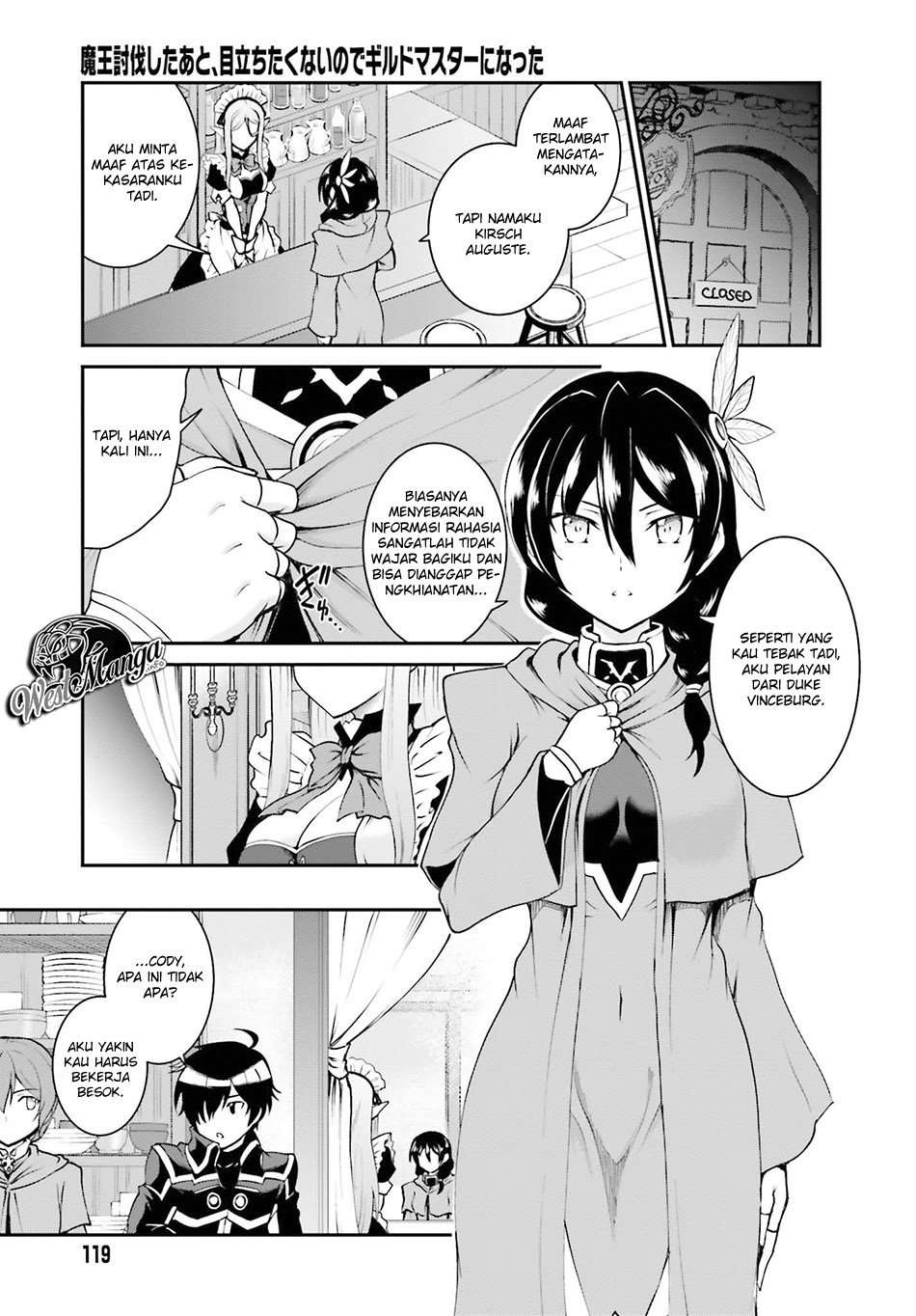 Maou Toubatsu shita Ato, Medachitakunai node Guild Master ni Natta Chapter 12 - halaman 15