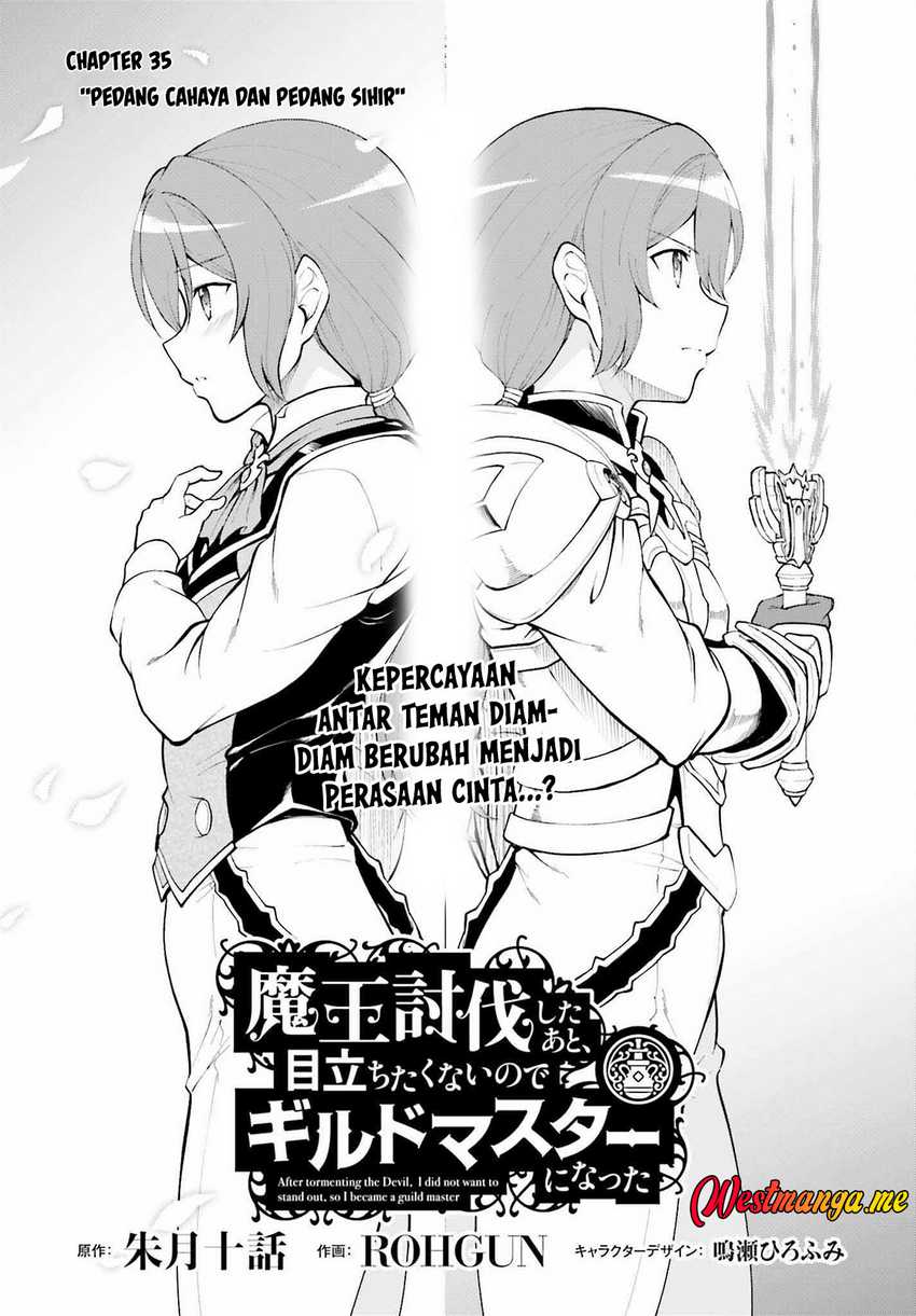 Maou Toubatsu shita Ato, Medachitakunai node Guild Master ni Natta Chapter 35 - halaman 5