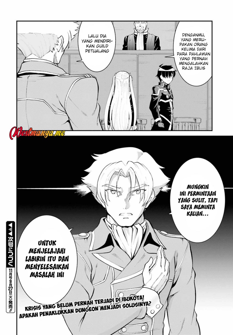 Maou Toubatsu shita Ato, Medachitakunai node Guild Master ni Natta Chapter 36 - halaman 31