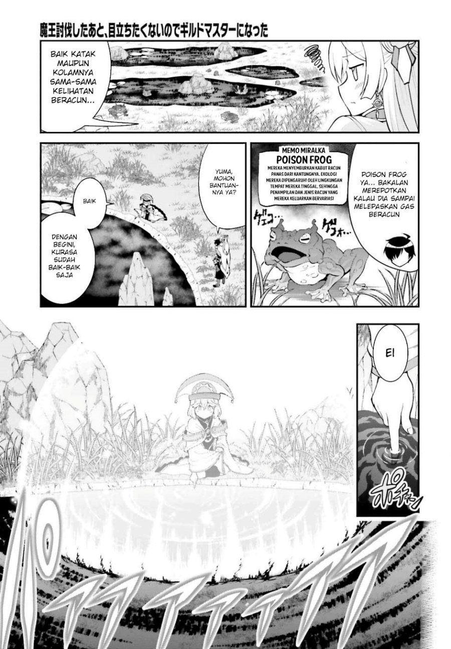 Maou Toubatsu shita Ato, Medachitakunai node Guild Master ni Natta Chapter 38 - halaman 26