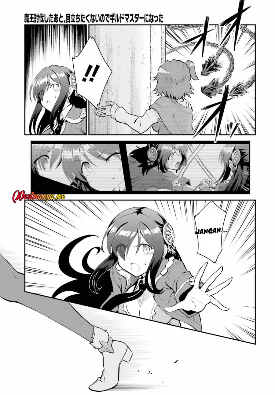 Maou Toubatsu shita Ato, Medachitakunai node Guild Master ni Natta Chapter 42 - halaman 13