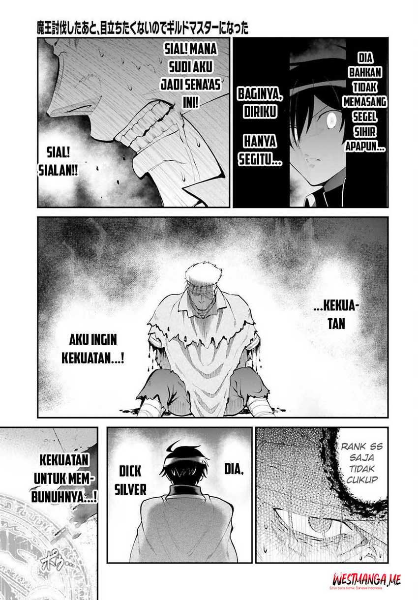 Maou Toubatsu shita Ato, Medachitakunai node Guild Master ni Natta Chapter 43 - halaman 18