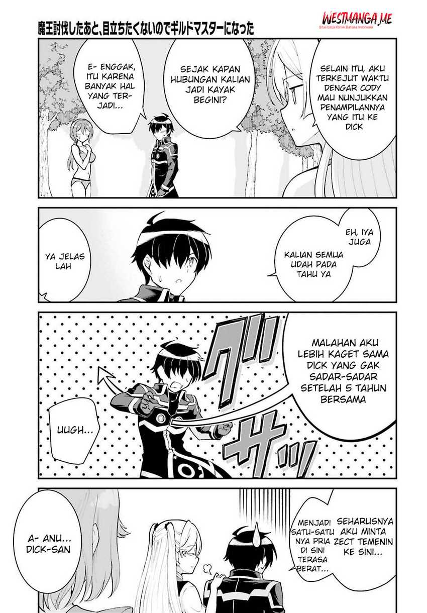 Maou Toubatsu shita Ato, Medachitakunai node Guild Master ni Natta Chapter 45 - halaman 18