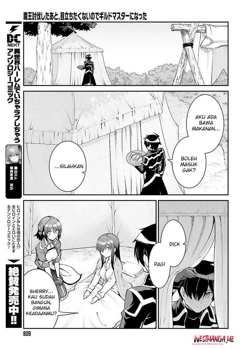 Maou Toubatsu shita Ato, Medachitakunai node Guild Master ni Natta Chapter 45 - halaman 24